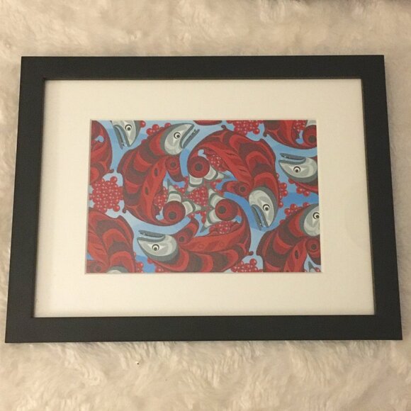 Andy Everson 'The Return' Professionally Framed Print - Picture 6 of 15